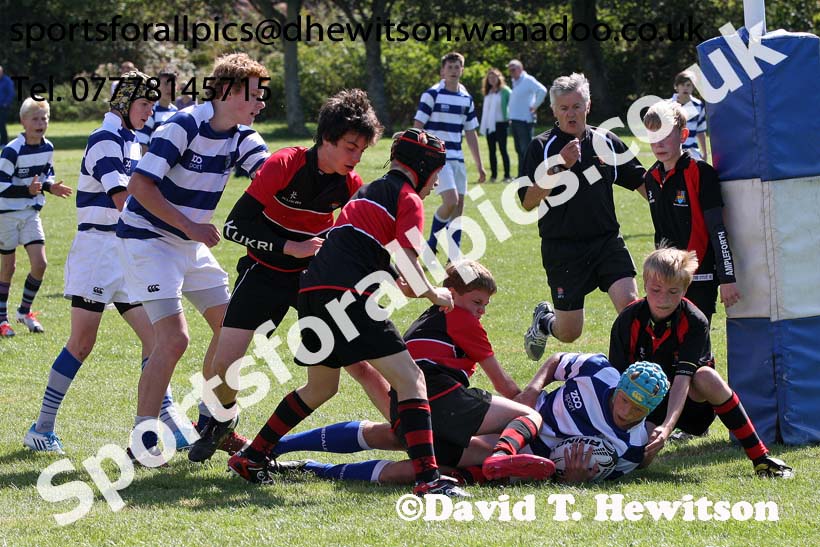 2014 Tynedale RFC School Rugby Festival. Photo: David T. Hewitson/Sports for All Pics